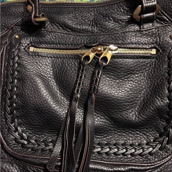 orYANY Sarah Leather Bag with Gold Accents - Picture 6 of 17